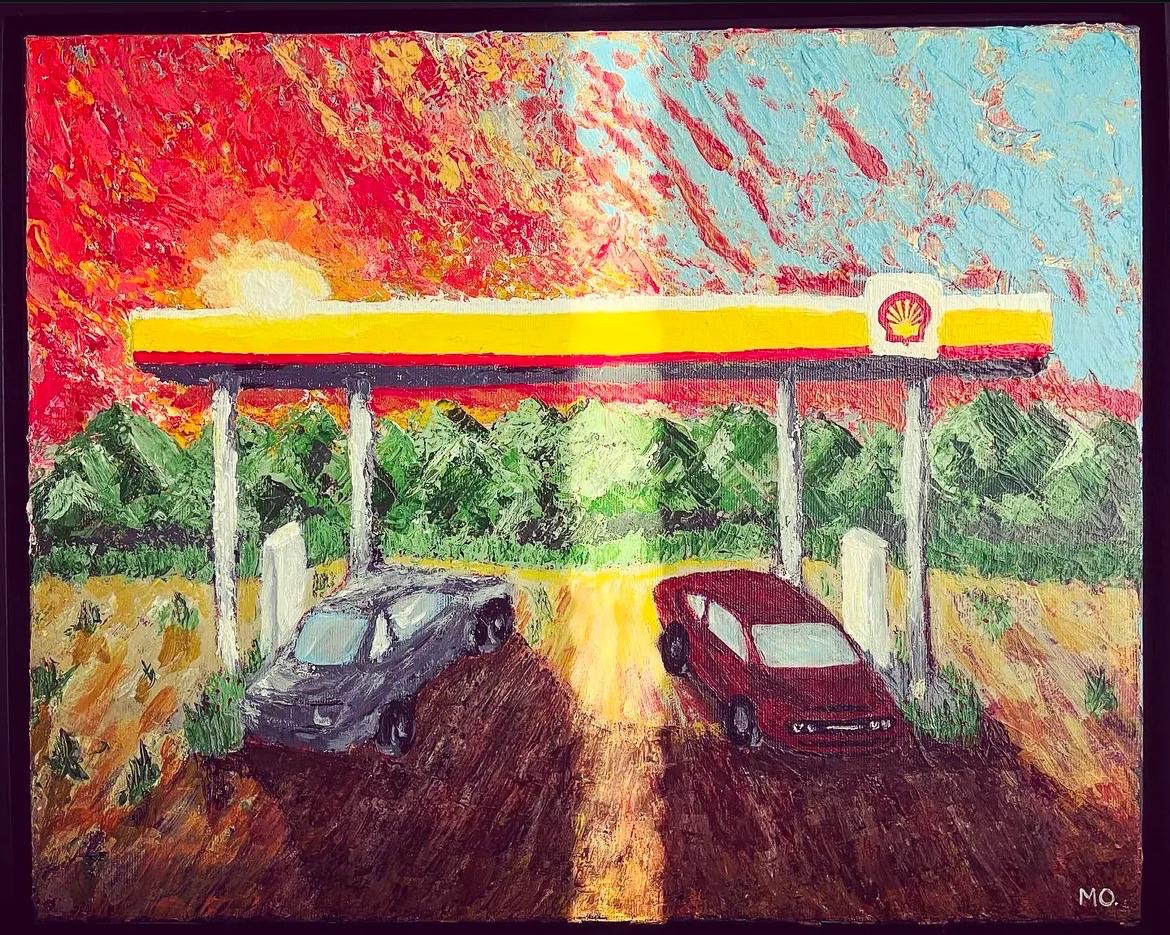 Shell energy painting